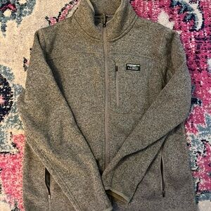 L.L. Bean Men's Gray Slightly Fitted Jacket